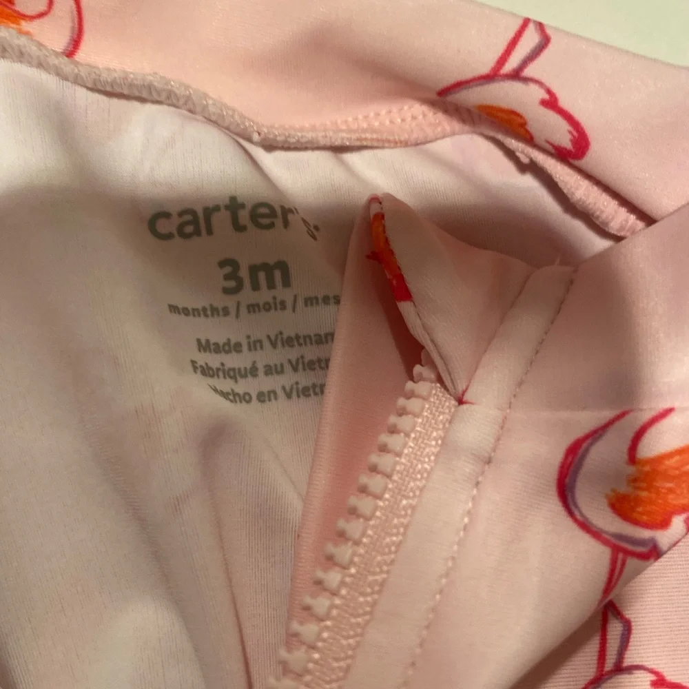 Carters zipper front